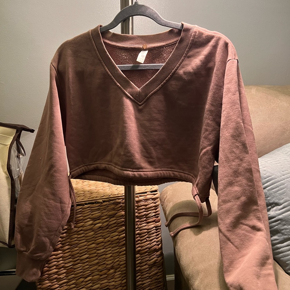 Light brown crewneck